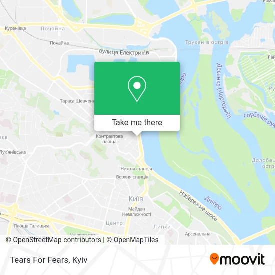 Tears For Fears map