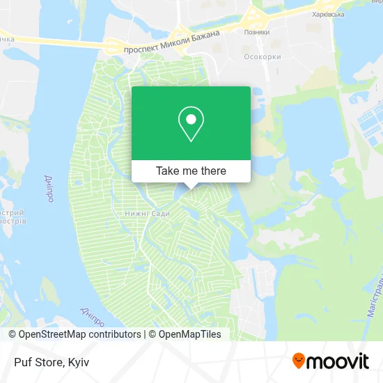 Puf Store map