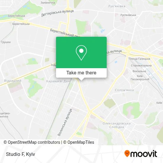 Studio F map