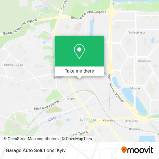 Garage Auto Solutions map