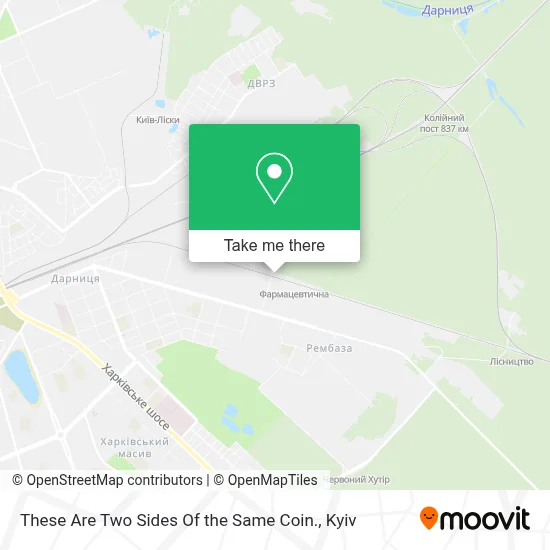 These Are Two Sides Of the Same Coin. map