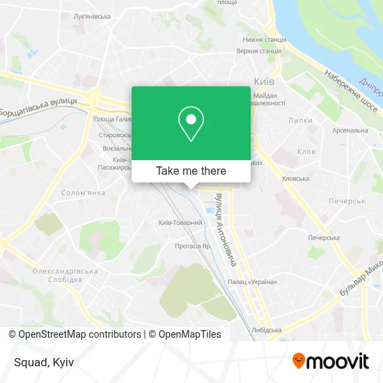 Squad map