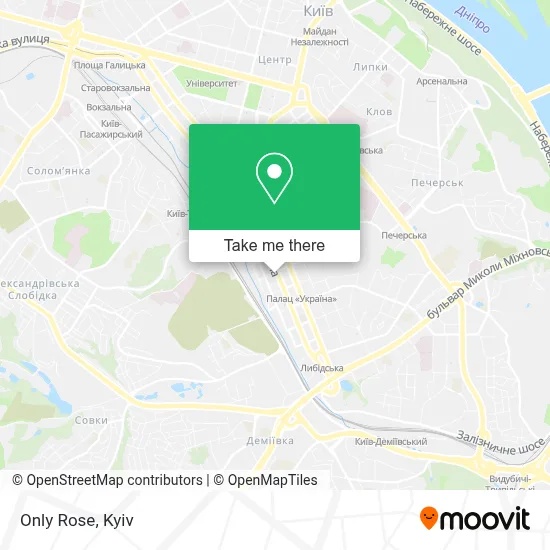 Only Rose map