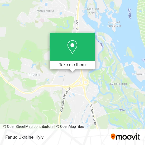 Fanuc Ukraine map