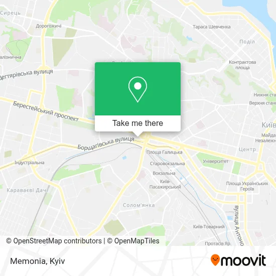 Memonia map