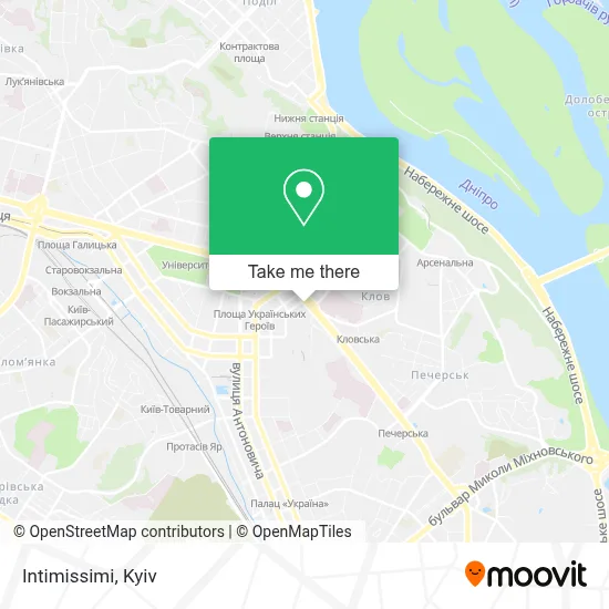 Intimissimi map
