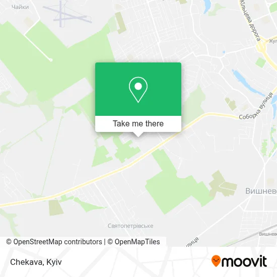 Chekava map