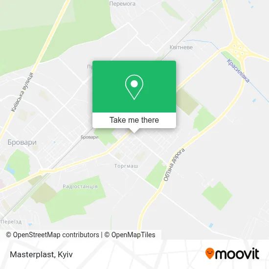 Masterplast map