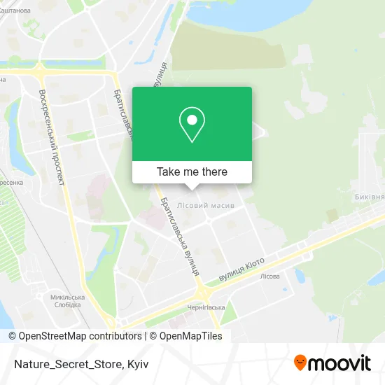 Nature_Secret_Store map
