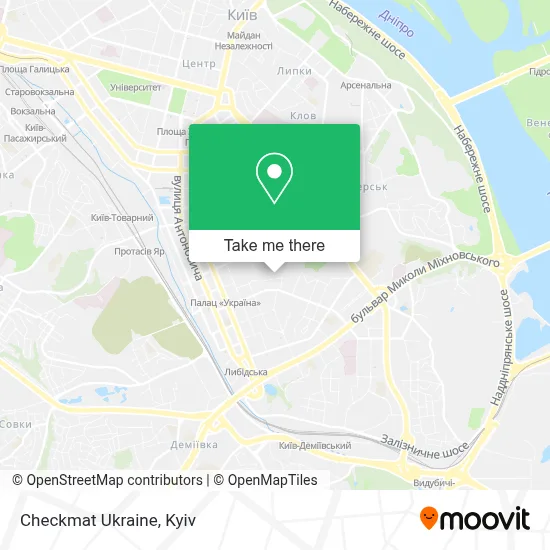 Checkmat Ukraine map