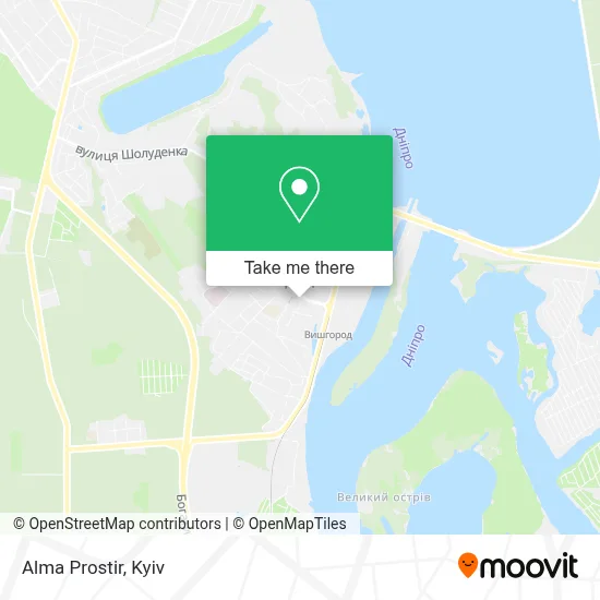 Alma Prostir map