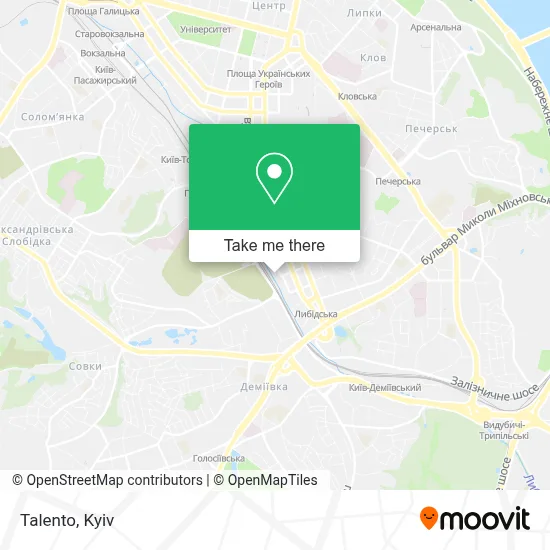 Talento map