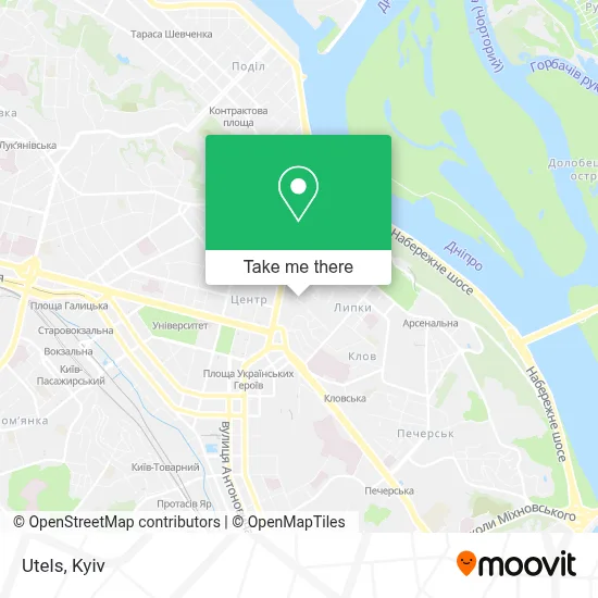Utels map