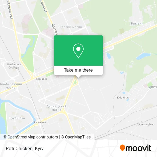 Roti Chicken map