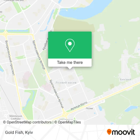 Gold Fish map