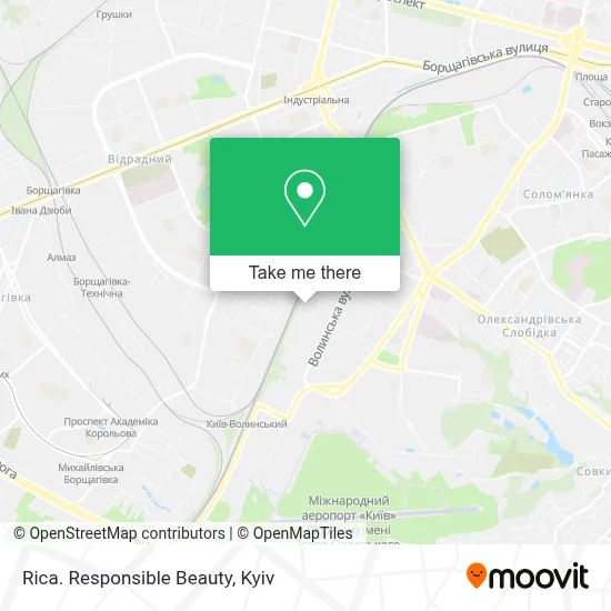 Rica. Responsible Beauty map