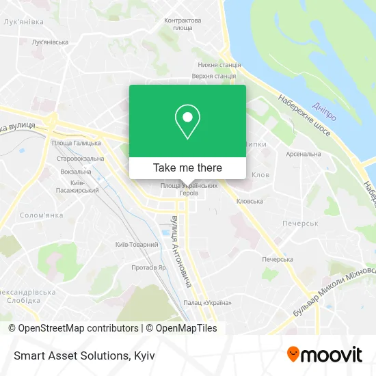 Smart Asset Solutions map