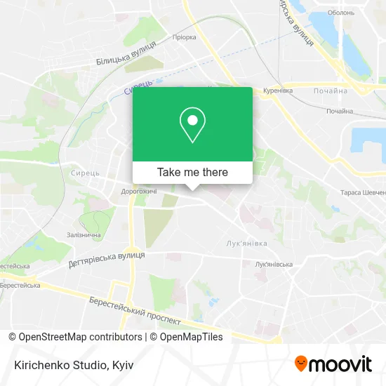 Kirichenko Studio map