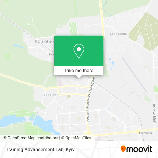 Training Advancement Lab map