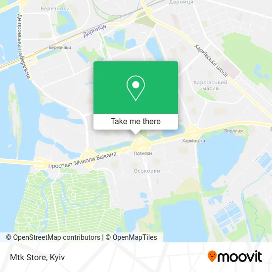 Mtk Store map