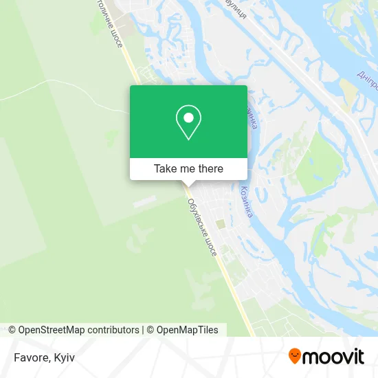 Favore map