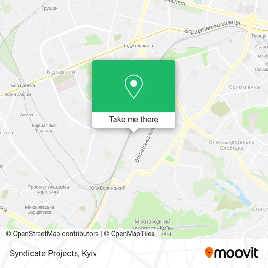 Syndicate Projects map