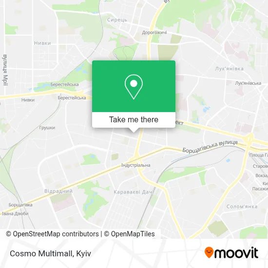 Cosmo Multimall map
