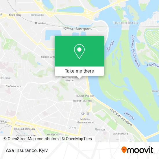 Axa Insurance map