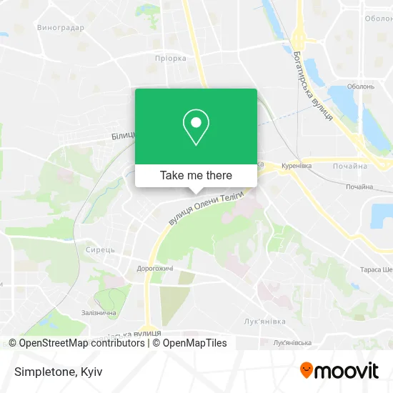 Simpletone map