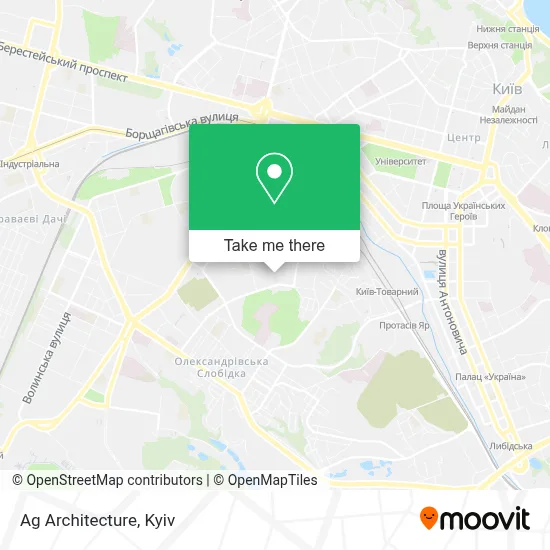 Ag Architecture map