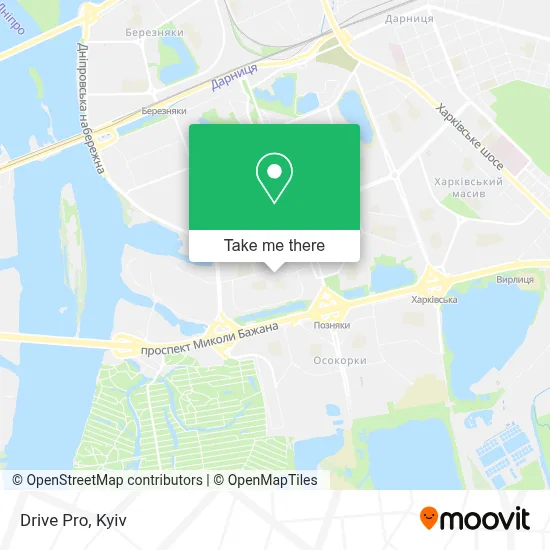 Drive Pro map