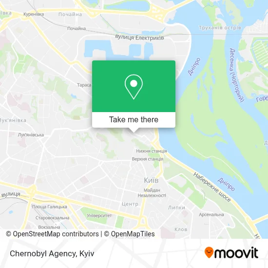 Chernobyl Agency map