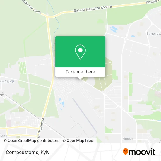 Compcustoms map