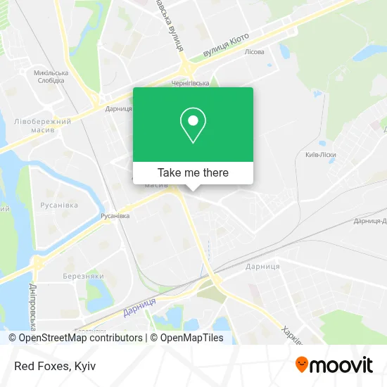 Red Foxes map