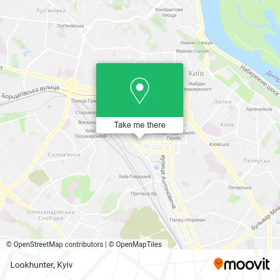 Lookhunter map