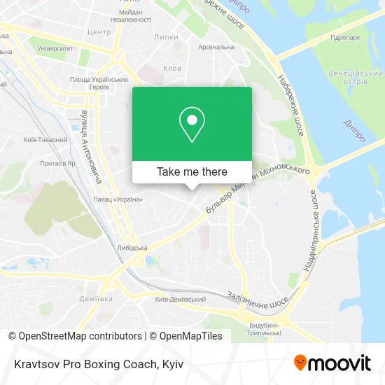 Kravtsov Pro Boxing Coach map