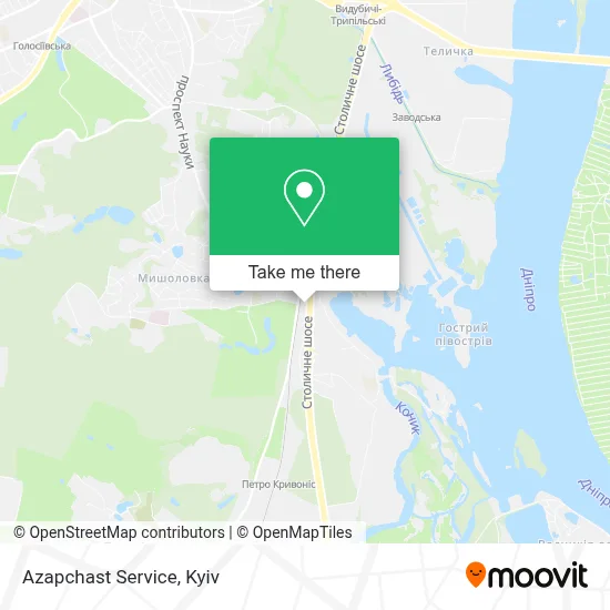 Azapchast Service map
