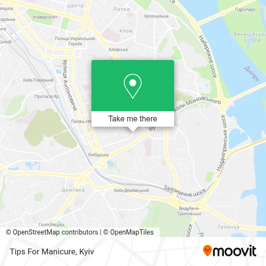Tips For Manicure map