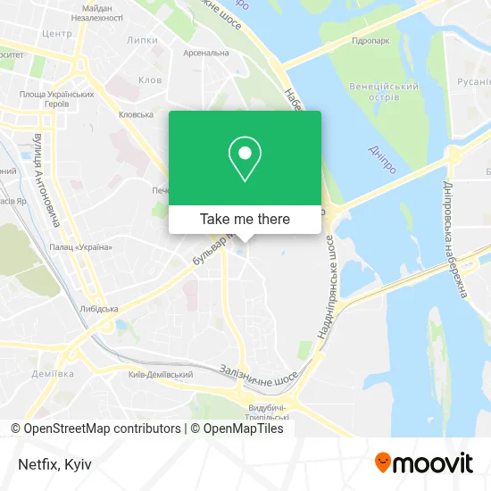 Netfix map