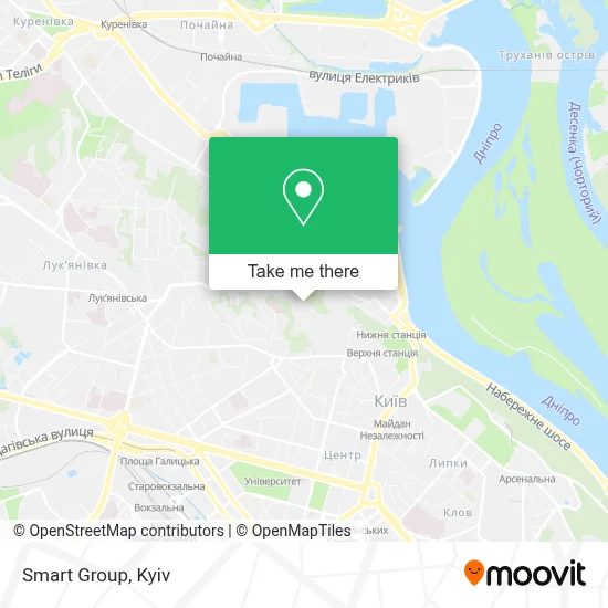 Smart Group map