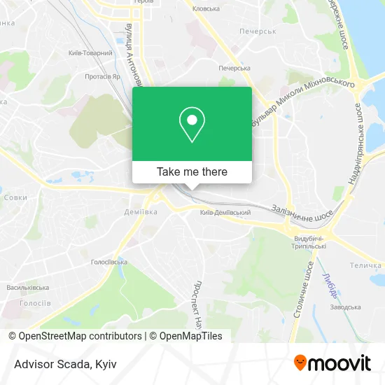 Advisor Scada map