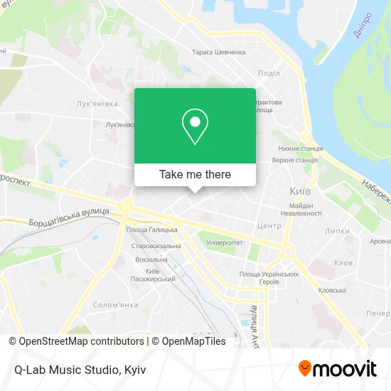Q-Lab Music Studio map