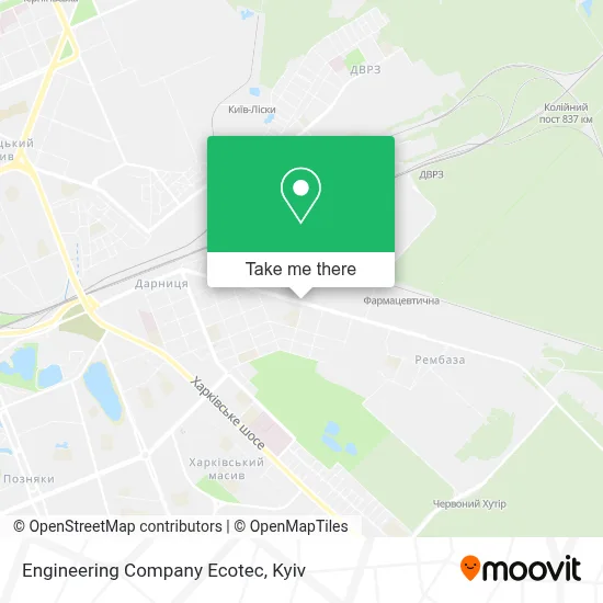 Engineering Company Ecotec map