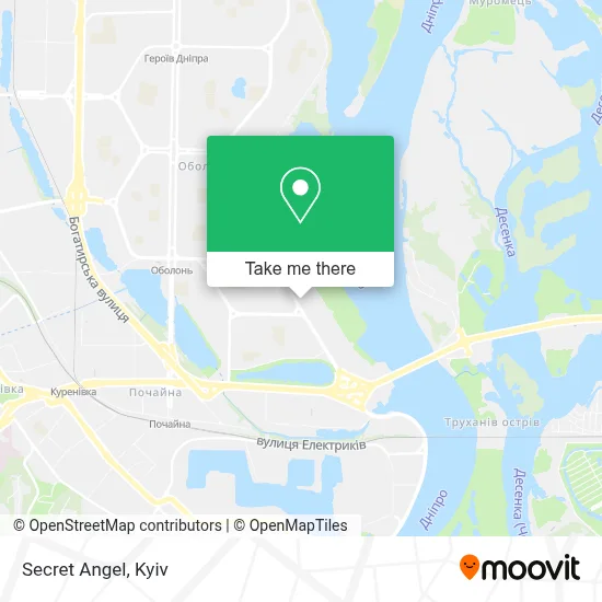 Secret Angel map