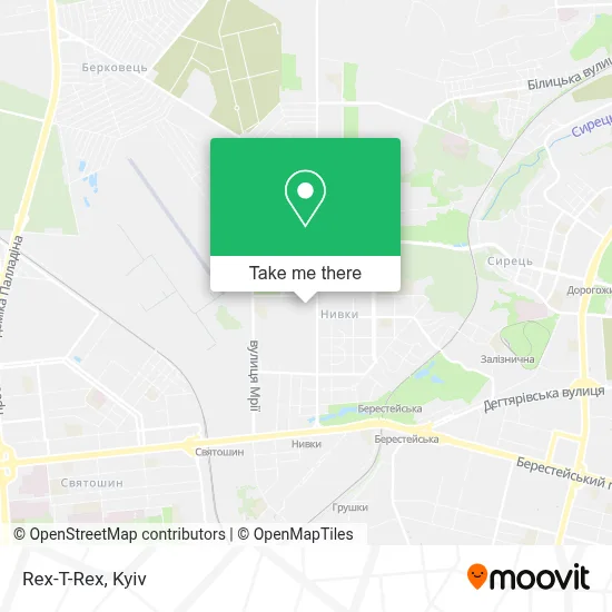Rex-T-Rex map