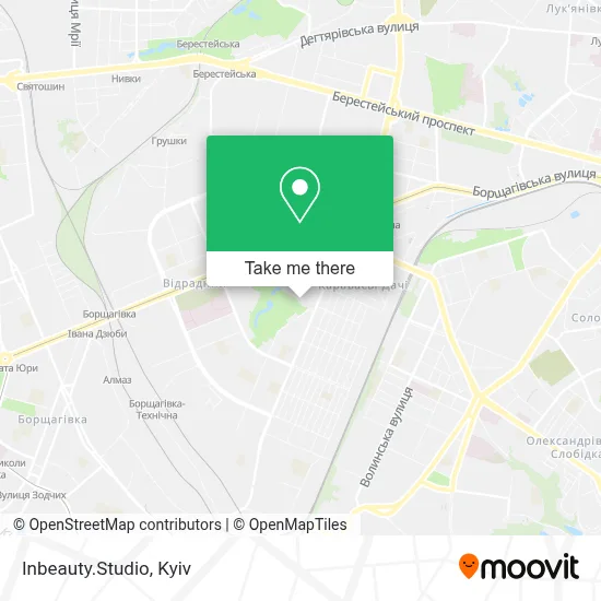 Inbeauty.Studio map
