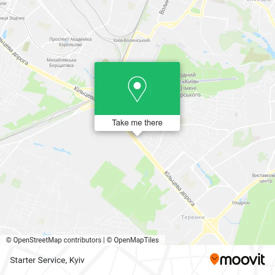 Starter Service map