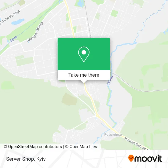 Server-Shop map
