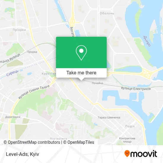 Level-Ads map