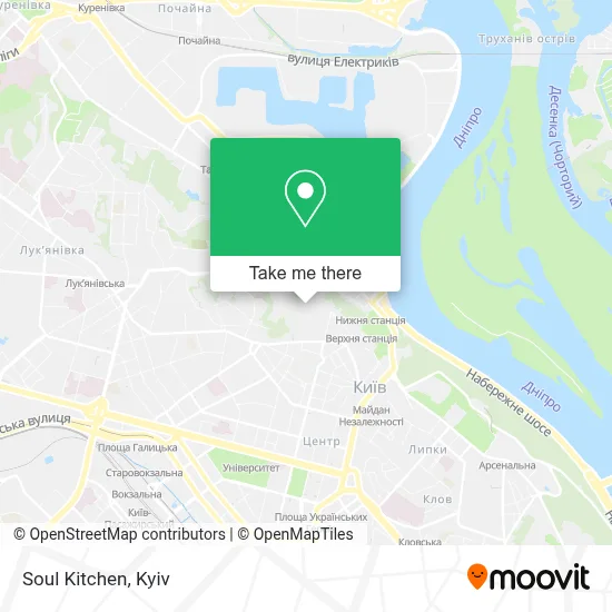 Soul Kitchen map